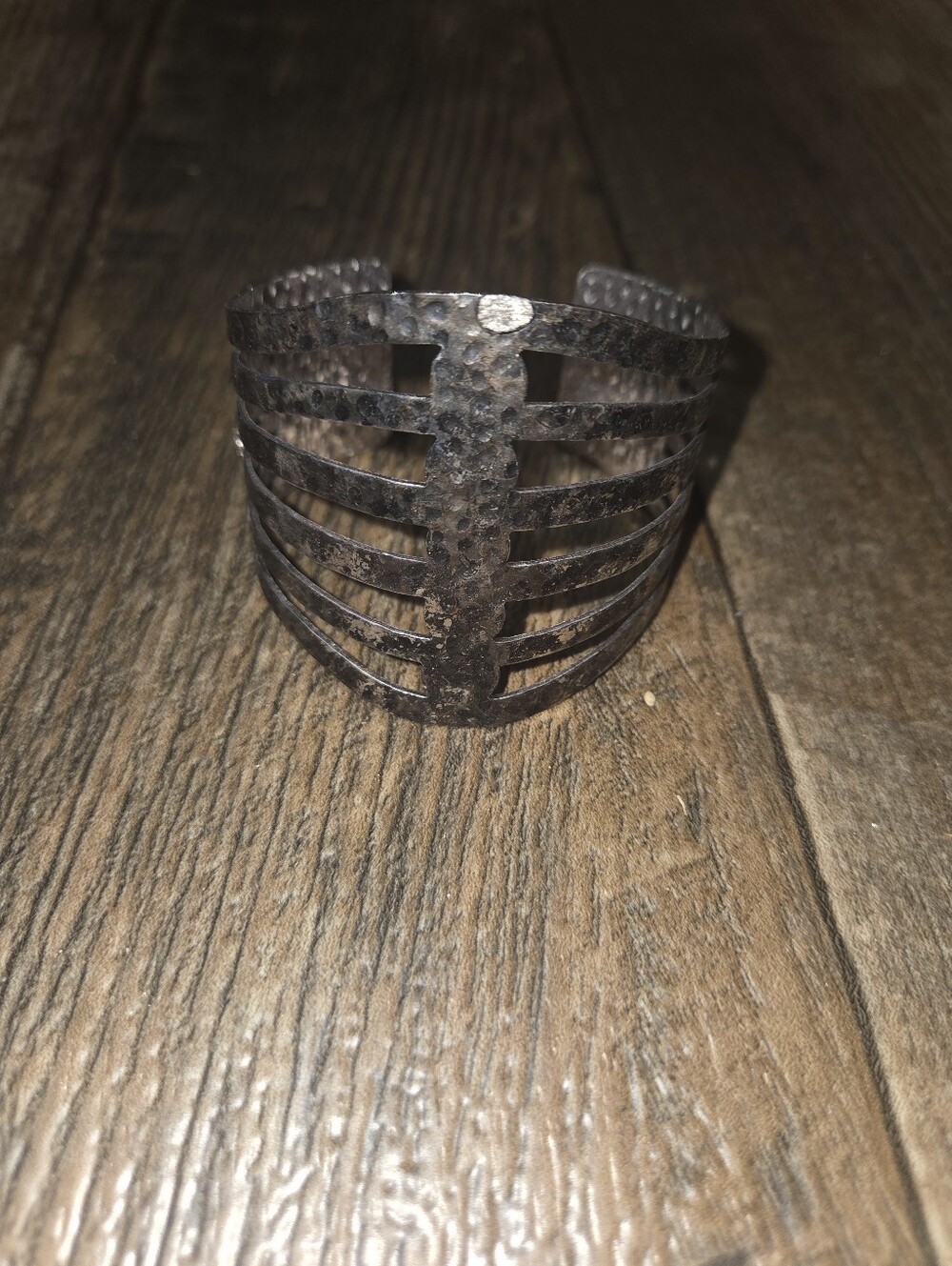 Pretty Silver tone Cuff Bracelet - Game Of Thrones Look